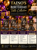 Taino’s Personalized Birthday Table Collection